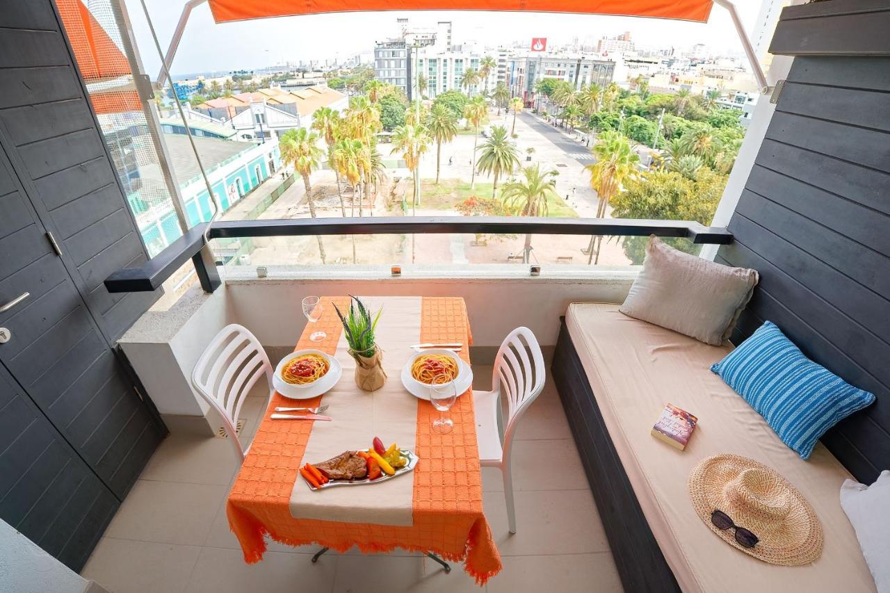 Estudio Con Terraza Vista Mar ลาสปัลมาส เด กรานคานาเรีย ภายนอก รูปภาพ
