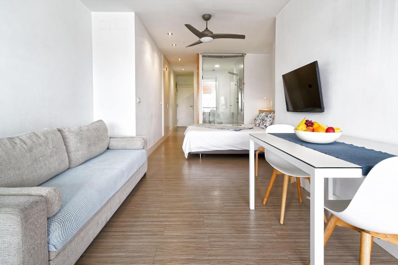 Estudio Con Terraza Vista Mar ลาสปัลมาส เด กรานคานาเรีย ภายนอก รูปภาพ