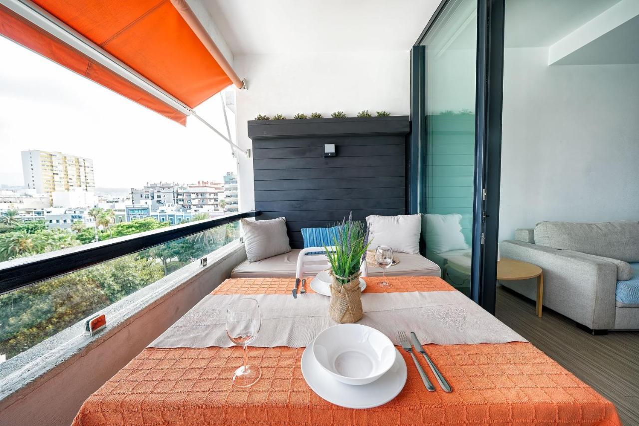 Estudio Con Terraza Vista Mar ลาสปัลมาส เด กรานคานาเรีย ภายนอก รูปภาพ