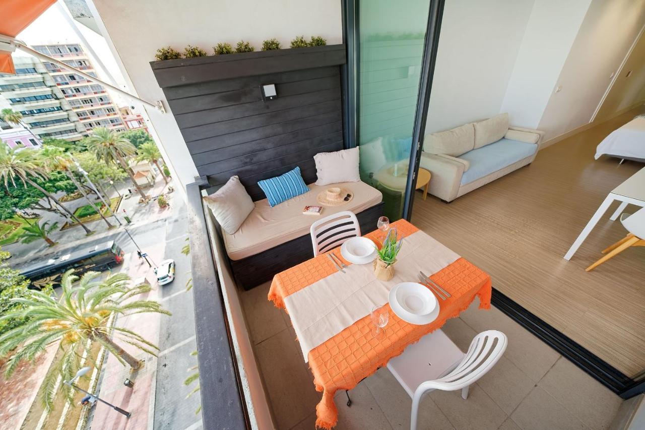 Estudio Con Terraza Vista Mar ลาสปัลมาส เด กรานคานาเรีย ภายนอก รูปภาพ
