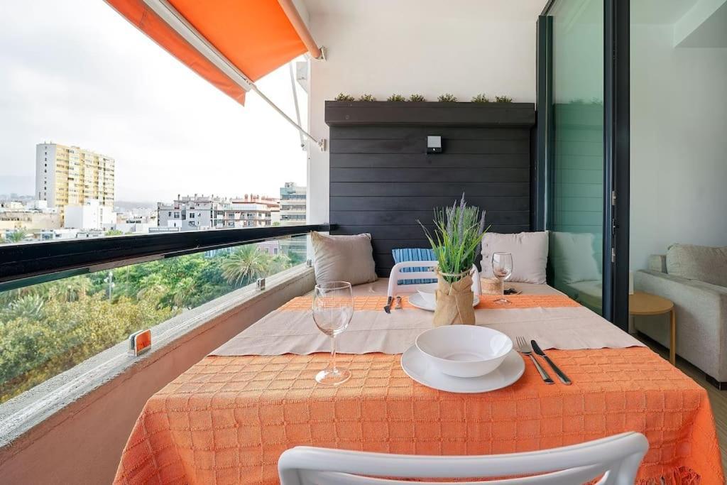 Estudio Con Terraza Vista Mar ลาสปัลมาส เด กรานคานาเรีย ภายนอก รูปภาพ