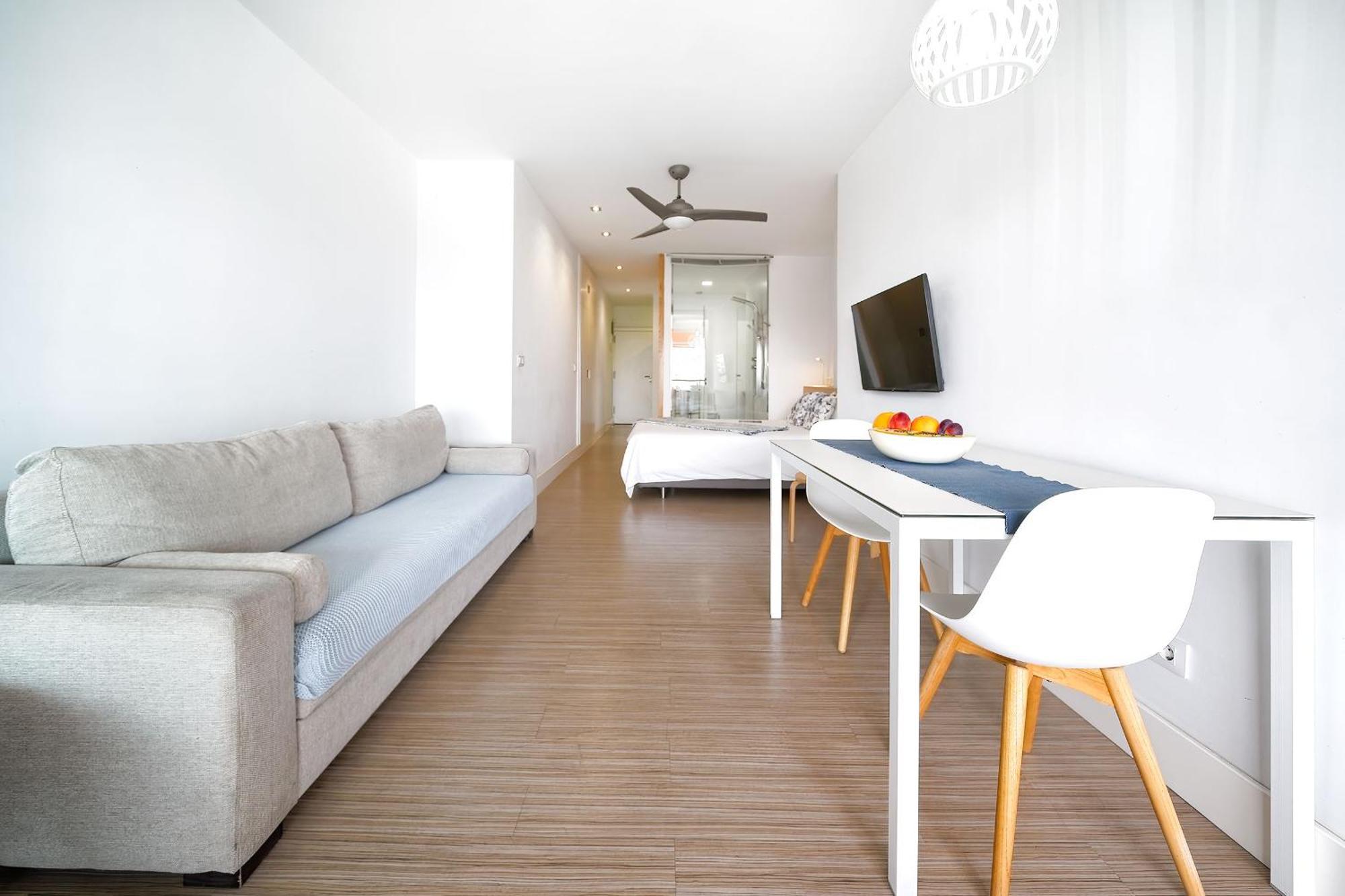 Estudio Con Terraza Vista Mar ลาสปัลมาส เด กรานคานาเรีย ภายนอก รูปภาพ