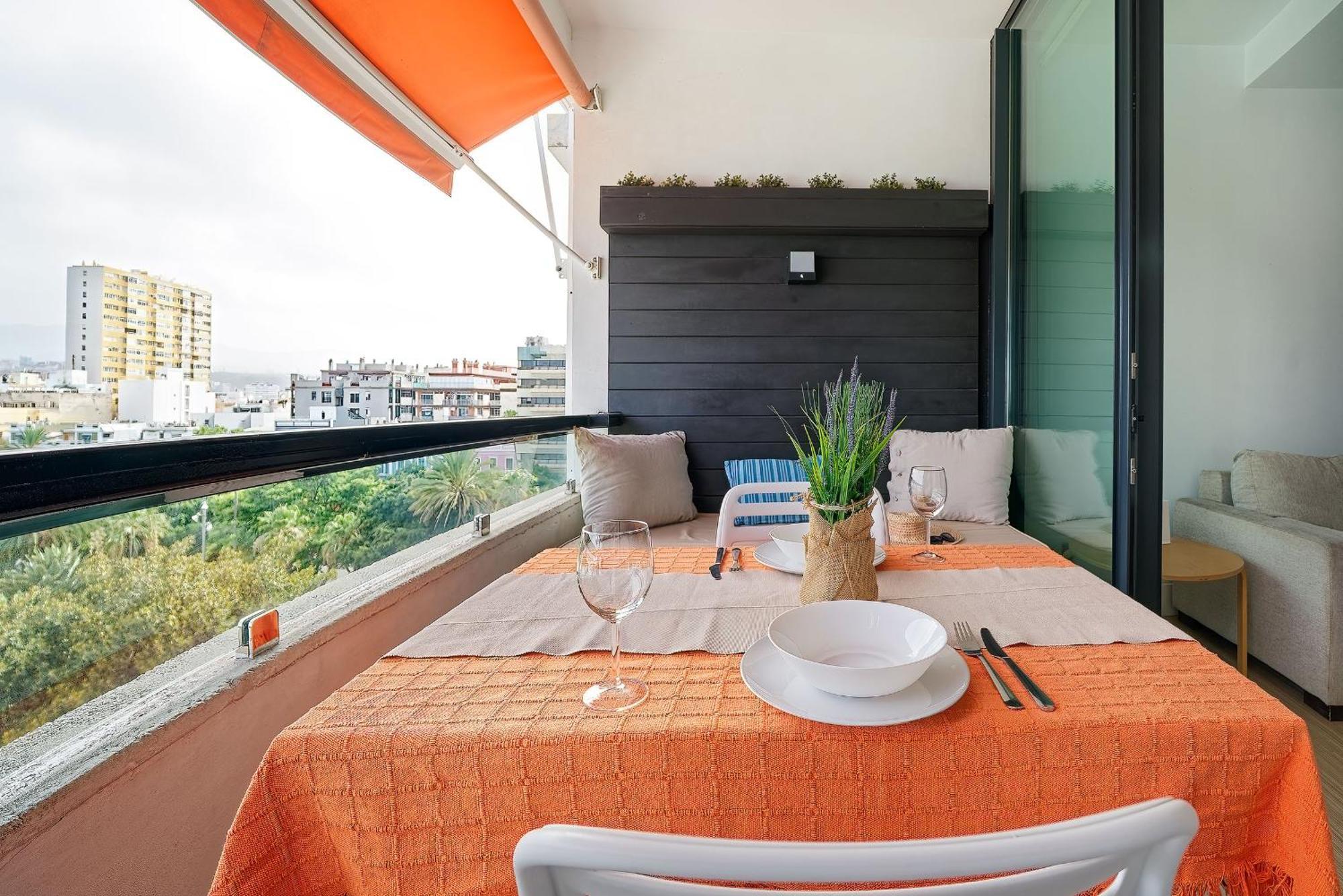 Estudio Con Terraza Vista Mar ลาสปัลมาส เด กรานคานาเรีย ภายนอก รูปภาพ